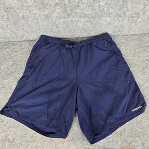 Patagonia Shorts Mens XL Blue Athletic Quick Dry Running Worn Wear STY57601
